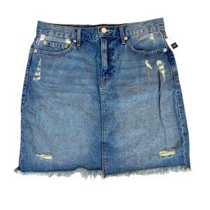 GAP 5-POCKET PENCIL SKIRT DISTRESSED SIZE 29T NEW WITH TAG